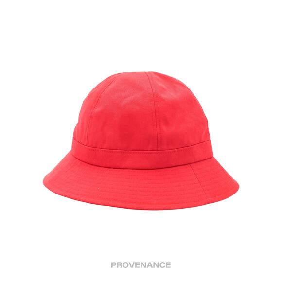? Balenciaga BB Logo Embroidered Bucket Hat - Red M